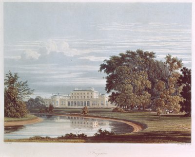 Frogmore, Windsor from Pynes Royal Residences by William Henry Pyne